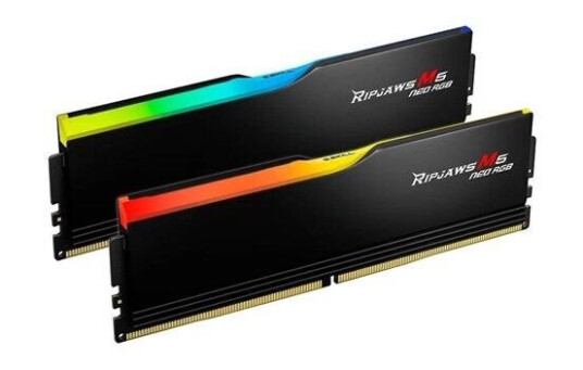 G.Skill Ripjaws M5 Neo RGB DDR5 6000MHz 64GB RAM med AMD EXPO Svart
