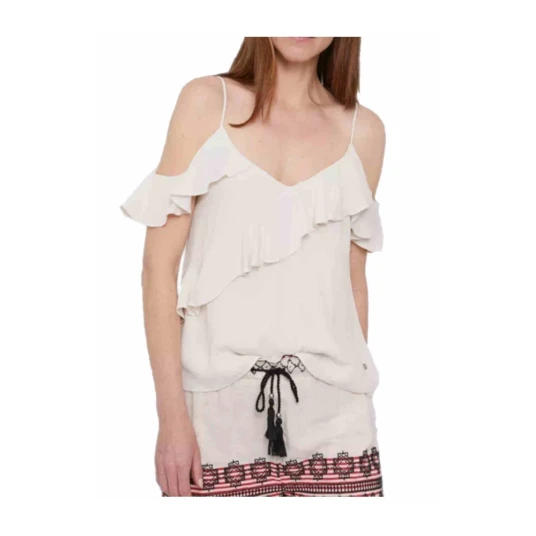 Pepe Jeans Dame Topper Beige M