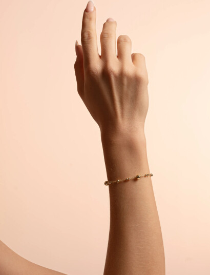 SNÖ of Sweden Bennet Chain Brace Plain G Onesize Gold ONE SIZE SNÖ of Sweden Bennet Chain Brace Plain G Onesize Gold ONE SIZE