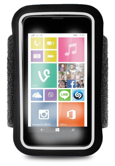 UNI. RUN WRISTBAND UP TO 4,3" BLK