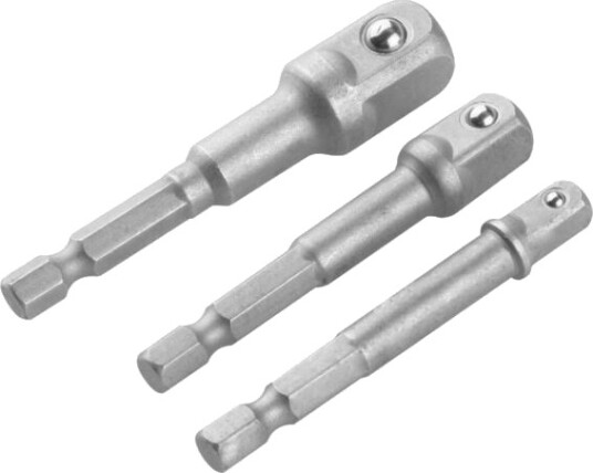 Tolsen Pipeadaptersett 1/4" Feste 3 Stk Tolsen Pipeadaptersett 1/4" Feste 3 Stk