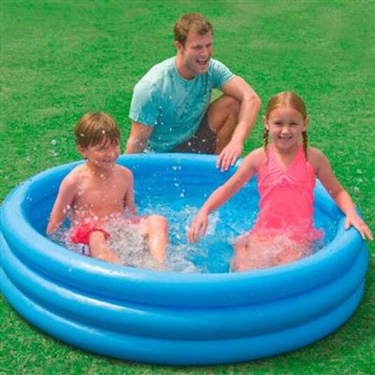 Basseng Barnebasseng Ca 300 Liter 114cm X 25cm Blå Intex Basseng Barnebasseng Ca 300 Liter 114cm X 25cm Blå Intex