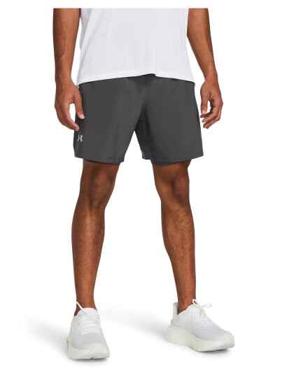 Under Armour Ua Launch 7"" 2-In-1 Shorts - Grey - XXL