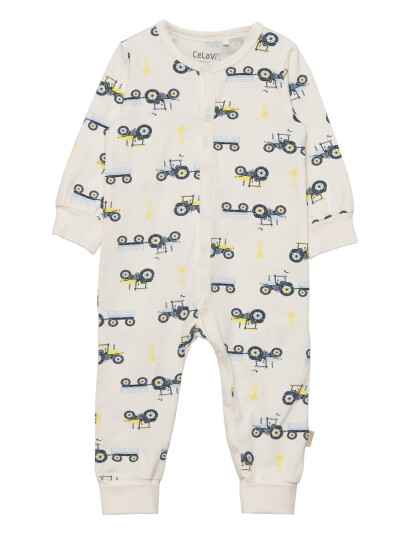 CeLaVi Nightsuit W. Aop - Multi/patterned - 50