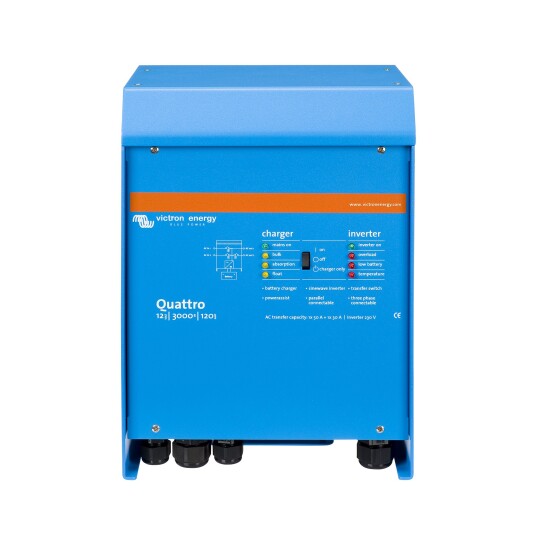 Victron Energy Inverter/lader Quattro 12/3000/120