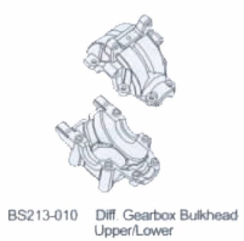 BSD 213-010 Diff. Gearbox Bulkhead-Upper/Lower