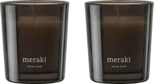 Meraki Scented Candle Velvet Mind 2 x 60 g