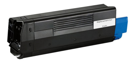 OKI C5100 Toner cyan kompatibel 5000 sider
