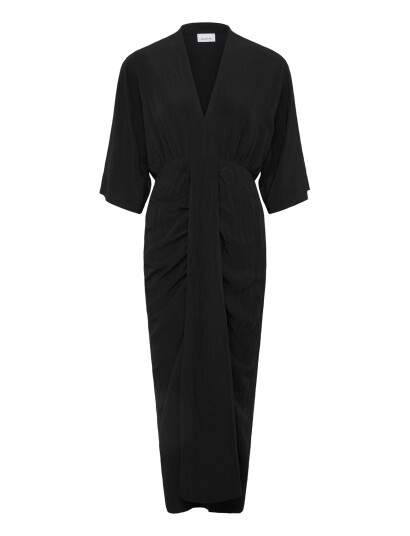 Dante6 Dante6 Bradshaw Pleated Long Dress Black 38 Dante6 Dante6 Bradshaw Pleated Long Dress Black 38