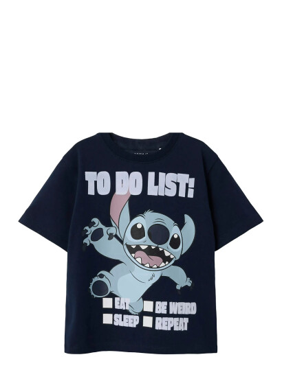 name it Nmmjudd Stitch Nreg Ss Top Wdi Navy 104