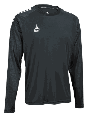 Select Player Shirt Long Sleeve Spain v25, treningstrøye, junior Black 12Y