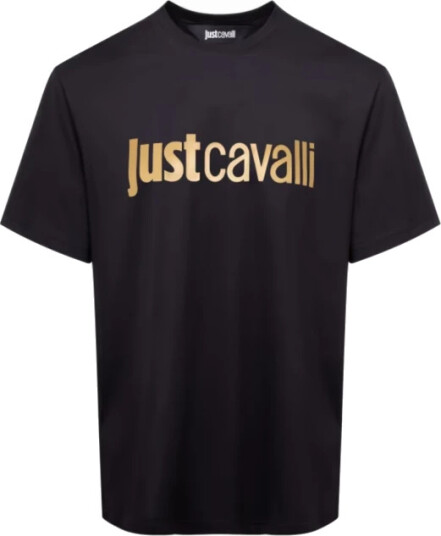 Just Cavalli Herre Topper Svart M,
