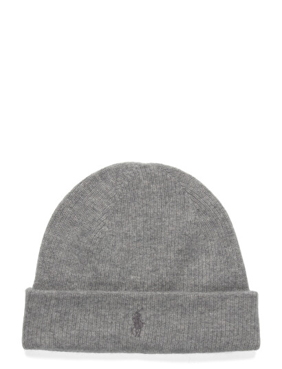 Polo Ralph Lauren Washable Cashmere Beanie   Grey   ONE SIZE