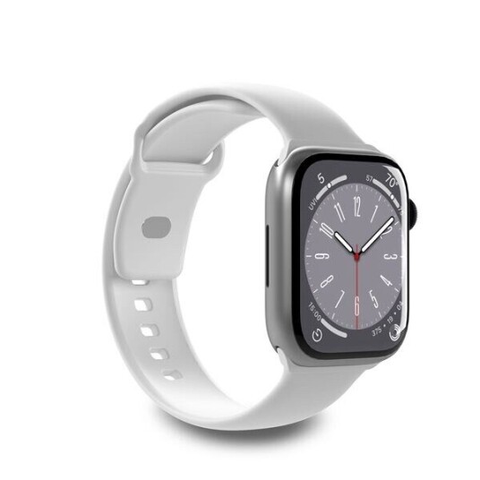 Puro Apple Watch Band 42-49 mm, inc. S/M M/L, White Puro Apple Watch Band 42-49 mm, inc. S/M M/L, White