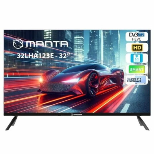 Manta 32" HD Smart TV med Wi-Fi 32LHA123E