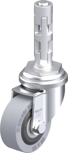 Blickle 466078 Lra-Vpa 50K-E01 Hjul Hjuldiameter 50 Mm Bæreevne (Maks.) 40 Kg, 1 Stk