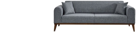 Akio 4 seters Sovesofa Lysegrå