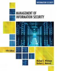 Management of Information Security Pocket Pent brukt bok uten markeringer