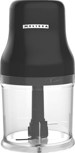 Melissa 16210101 Minihakker - 500 ml, 200W - Svart