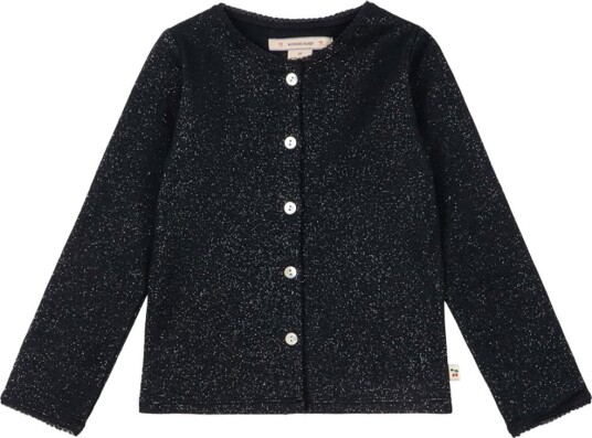 Konges Sløjd Cardigan Rolli Black m. Glitter Konges Sløjd 4 år (104) Cardigan Svart