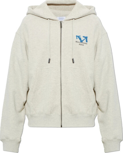 Off White Herre Gensere & Hettegensere Grå 2XL,