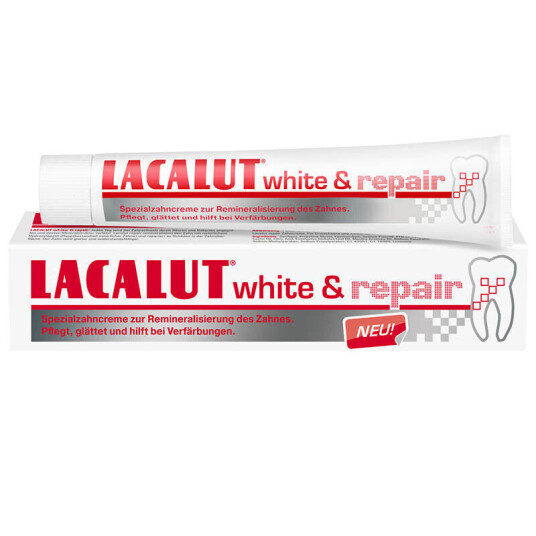 Lacalut White & Repair Tannkrem 75 ml. Lacalut White & Repair Tannkrem 75 ml.