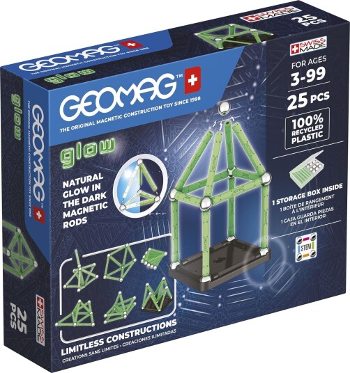 Geomag Glow Byggesett 25 Deler