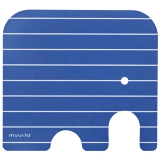 Muurla Elephant Underlegg 10x11 cm Blå
