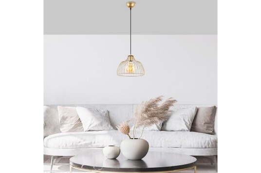 Taklampe Meron Blank En Gull Gull