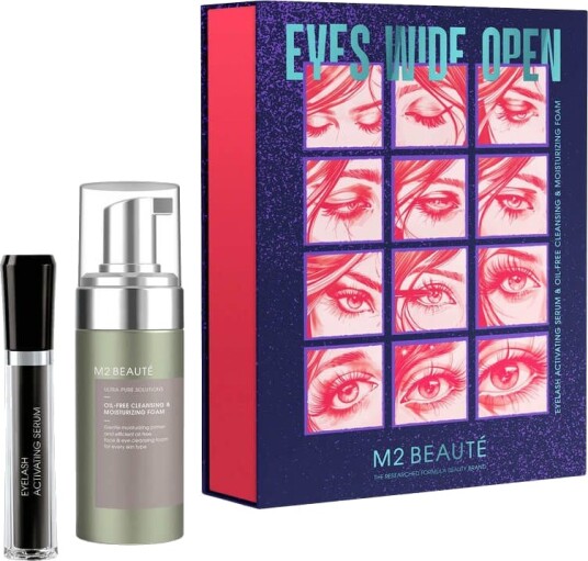 M2 Beauté Eyes Wide Open Set 104 ml 2 stk.