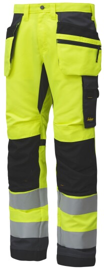 Snickers Workwear 6230 AllroundWork Arbeidsbukse varsel, gul Varsel, Gul, Klær