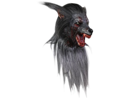 Partychimp Black Wolf Maske Partychimp Black Wolf Maske