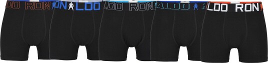 CR7 Cr7 Boy"s Trunk 5-Pack - Black - 7/9