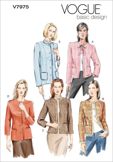 Vogue 7975 - Jakke FW (18-20-22)