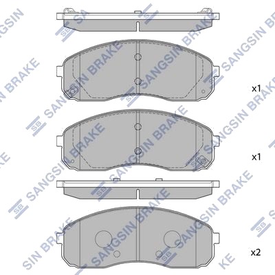 Hi Q SP1177 Bremseklosser