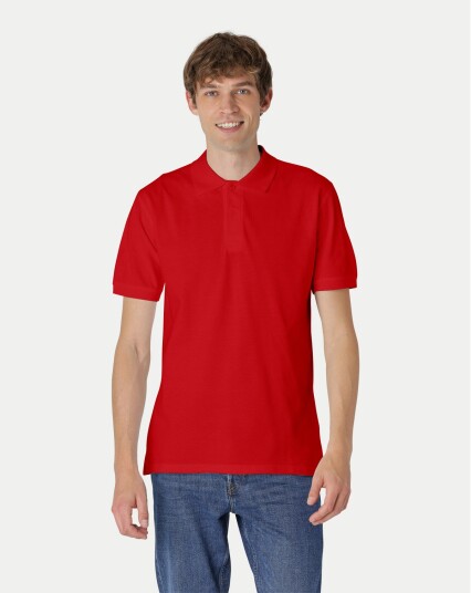 Neutral Organic Mens Classic Polo Rød