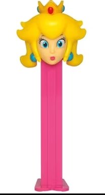 Super Mario Peach Pez dispenser med 2 Pakker