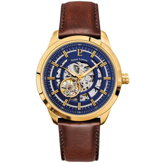 Pierre Lannier Automatic 326C064 - Herre - 44 mm - Analog - Automatisk - Mineralglas Pierre Lannier Automatic 326C064 - Herre - 44 mm - Analog - Automatisk - Mineralglas