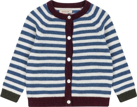 Konges Sløjd Cardigan Ull/Polamid Belou Høst Stripe Konges Sløjd 2 år (92) Cardigan Blå Hvit Konges Sløjd Cardigan Ull/Polamid Belou Høst Stripe Konges Sløjd 2 år (92) Cardigan Blå Hvit