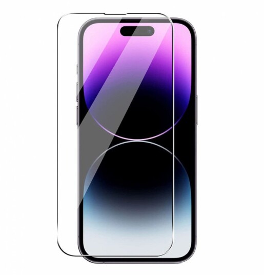 Skjermbeskytter i herdet glass til iPhone 16 Plus