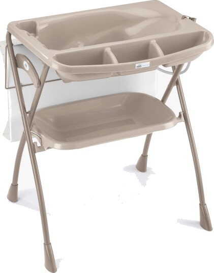 CAM Volare Sammenleggbar Badebalje Med Stellematte Beige