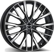 MAK Mark blk/pol 9 x 20 CB66,60 ET25 5/112 9 x 20 MAK Mark blk/pol 9 x 20 CB66,60 ET25 5/112 9 x 20