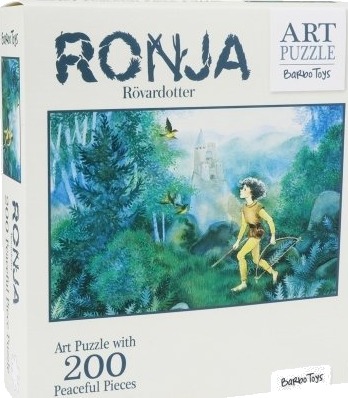 Barbo Toys Ronja Røverdatter Art Puzzle 200Pcs Ronja Multi/patterned ONE SIZE