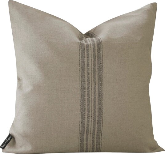 Lovely Linen   Putetrekk Heritage i presset lin   Beige