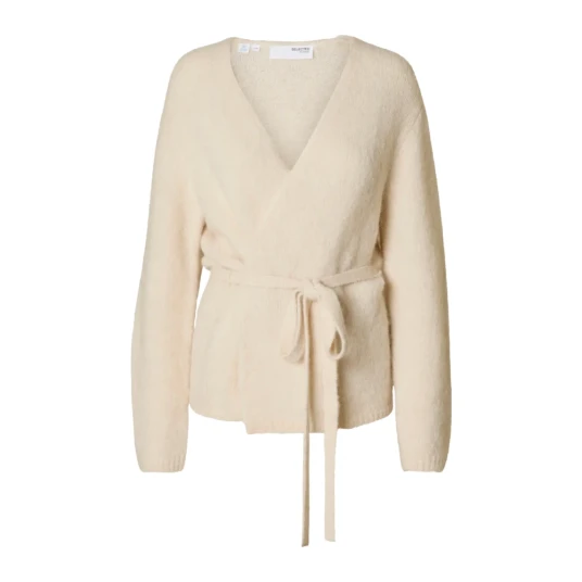 Selected Femme Dame Strikkevarer Beige M,