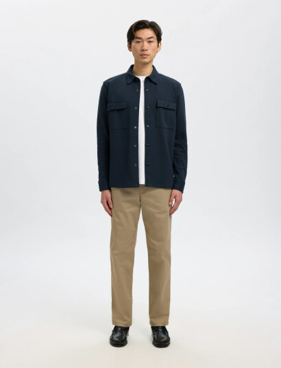 Selected Slhjackie Sweat Jacket Noos - Navy - S Selected Slhjackie Sweat Jacket Noos - Navy - S