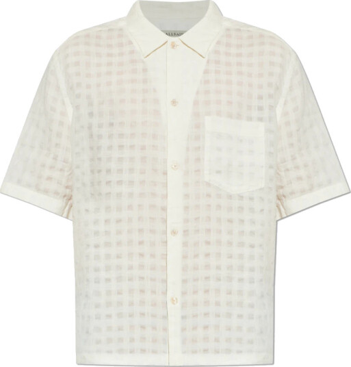AllSaints Herre Skjorter Beige L,