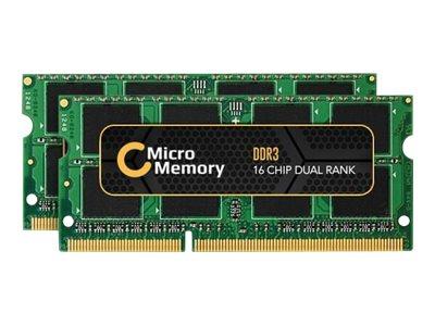 CoreParts 16 GB DDR3 SO DIMM 204-pin RAM 1600 MHz Laptop-minne CoreParts 16 GB DDR3 SO DIMM 204-pin RAM 1600 MHz Laptop-minne