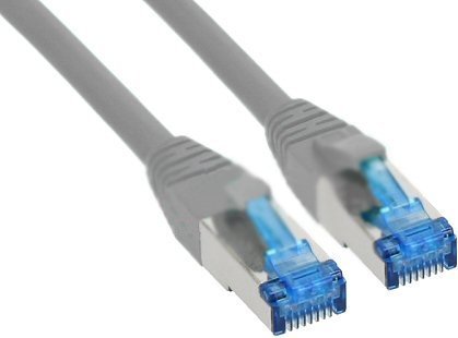 Inline 76805 5 M Cat6a S/Ftp S-Stp Rj-45 Rj-45 Grå