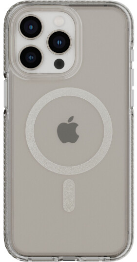 Tech 21 EvoCrystal MagSafe Deksel iPhone 15 Pro Max - Natural Titanium Tech 21 EvoCrystal MagSafe Deksel iPhone 15 Pro Max - Natural Titanium